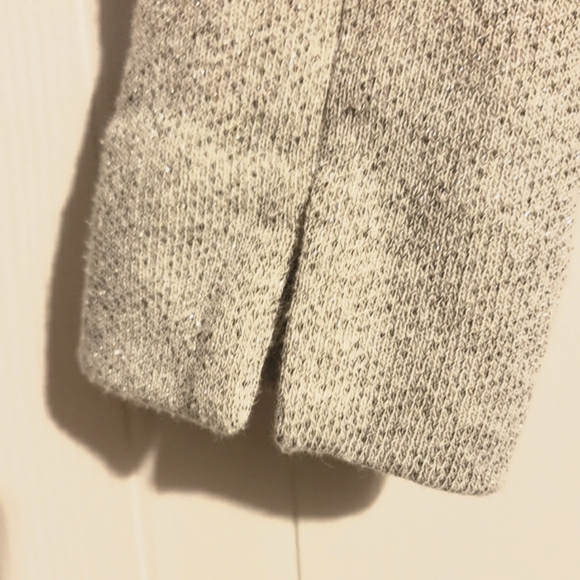 Peruzzi Cardigan Sweater Beige  Metallic Multi Colored Luxury Italian W-38 EUC - Picture 7 of 11